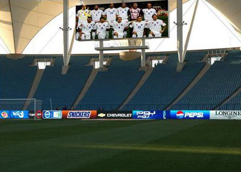 Affichage à LED de périmètre de sports de l'électronique, angle de vue de l'écran de visualisation de stade 120°